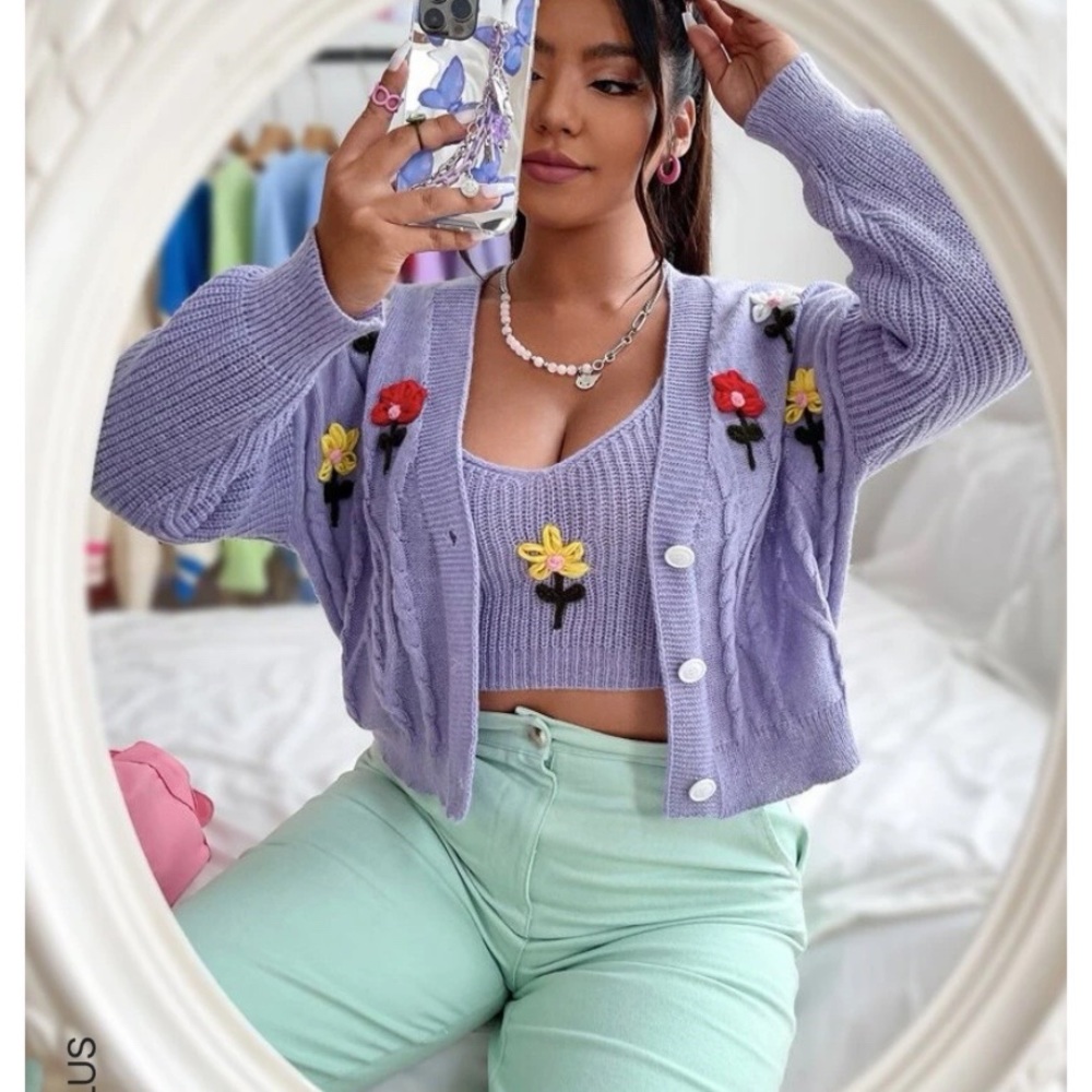 Beautiful plus cardigan set 👻💕